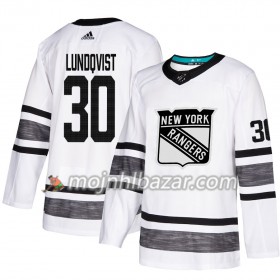 Dresovi New York Rangers Henrik Lundqvist 30 2019 All-Star Adidas Bijela Authentic - Muške